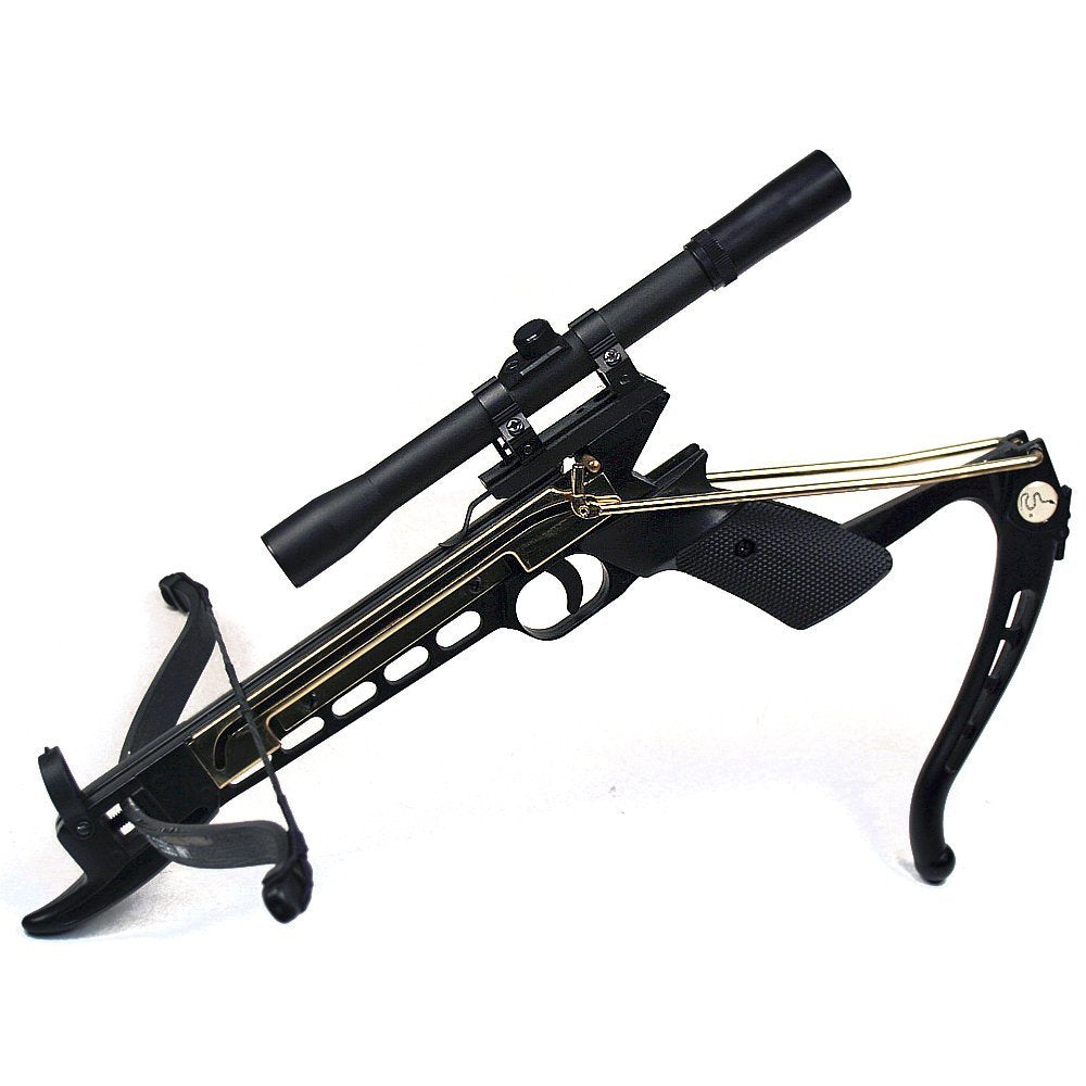 Cobra System Self Cocking Tactical Crossbow, 80-Pound (Scope with 39 A –
