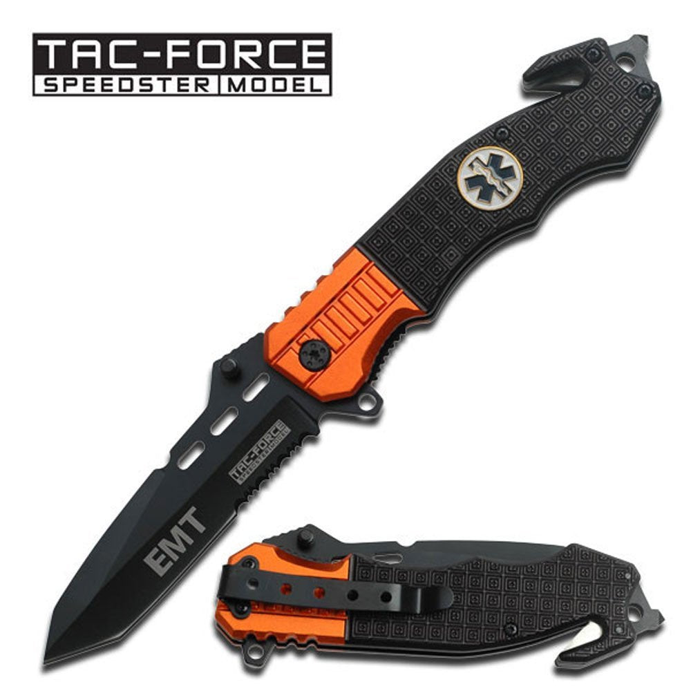1 X EMT EMS Rescue Knife With Clip