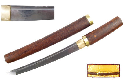 21" Handmade Sharp Japanese Shirasaya Samurai Tanto Sword