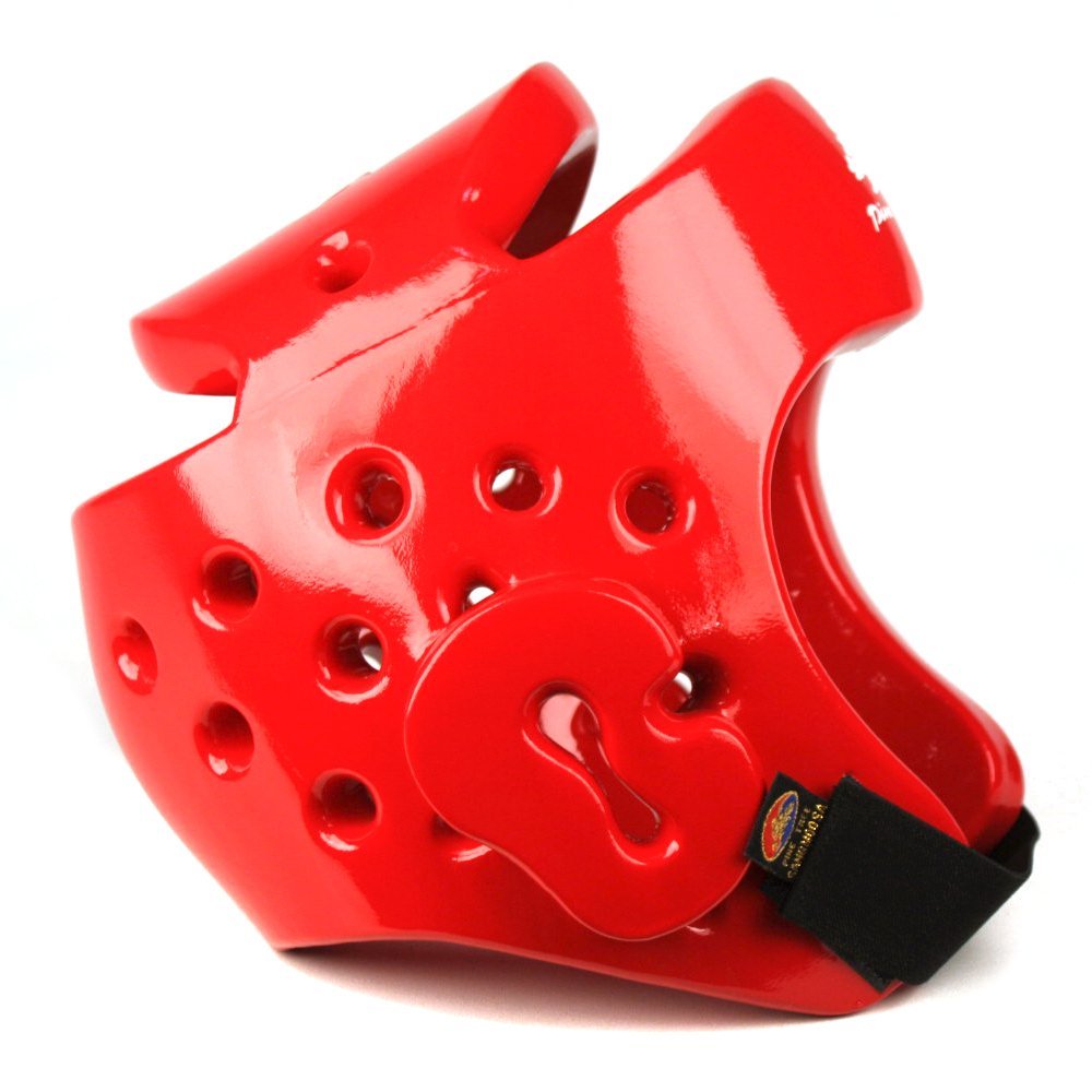 Pine Tree Complete Vinyl Martial Arts Sparring Gear Set with Bag, Shin, & Groin, Small Red Headgear, Large Other Gears Female