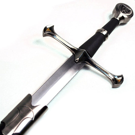 Medieval Knight Arming Sword with Scabbard (Lion)