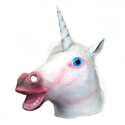 Ace Martial Arts Supply Halloween Mask- Horse, Unicorn, Zebra