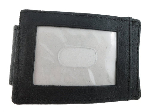Marshal Deluxe Leather Money Clip Wallet Credit Card ID Holder