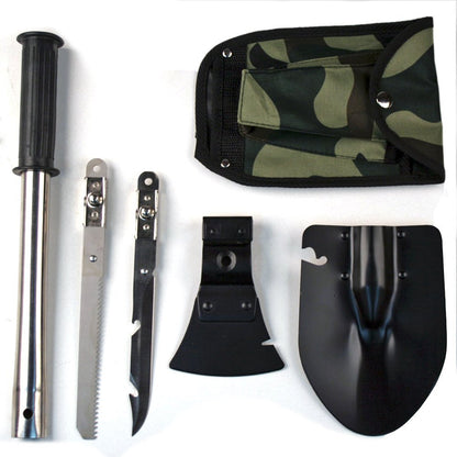 6-in-1 Folding Multi-Purpose Shovel