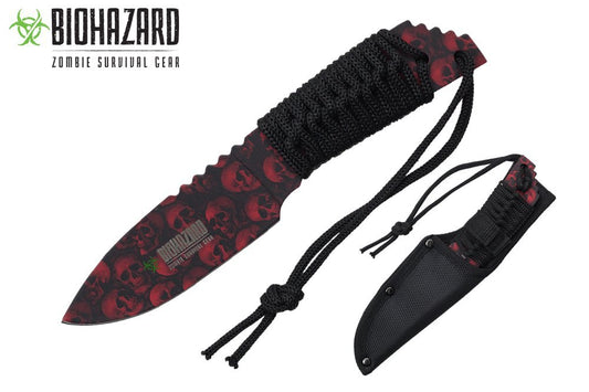 Biohazard Full Tang Zombie Survival Hunting Knife