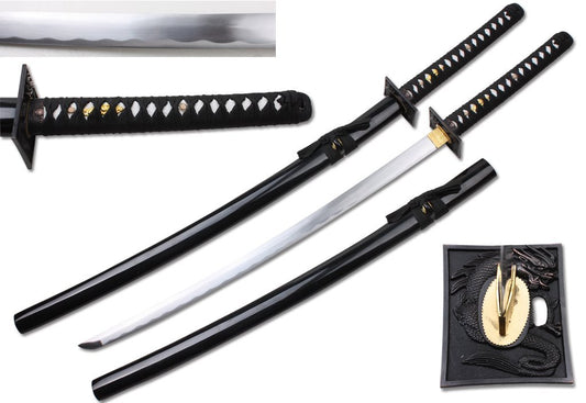 40.5" Handmade Dragon Tsuba Japanese Samurai Katana Sword - 1045 Carbon Steel