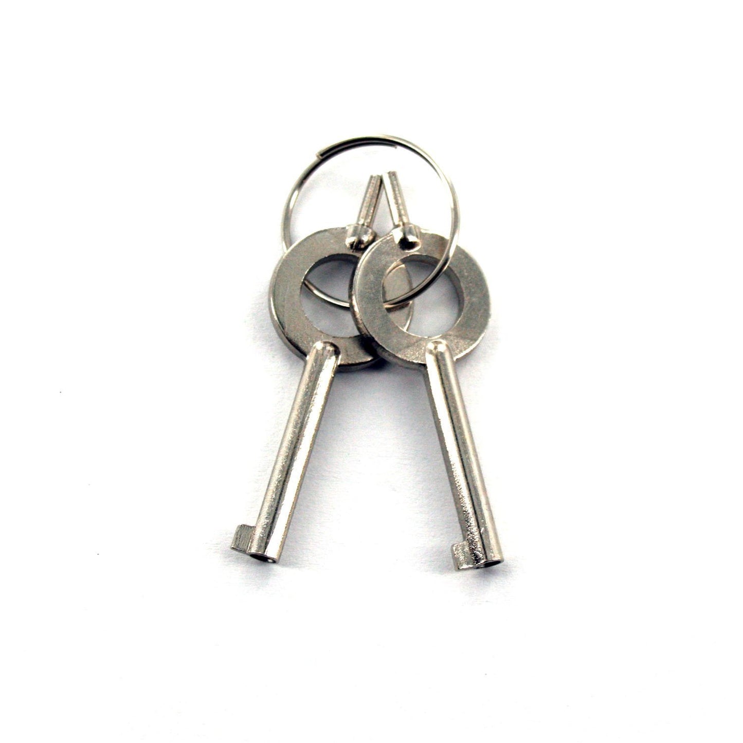 Professional Grade Handcuffs & Leg Cuffs - Stainless Steel - Silver