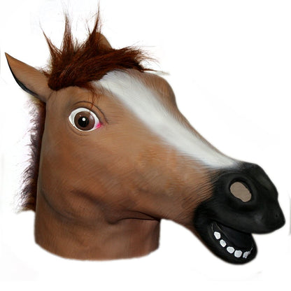 Ace Martial Arts Supply Halloween Mask- Horse, Unicorn, Zebra