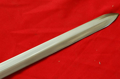 47" New Medieval Two Hand Knights Templar Crusader Sword w/Plaq