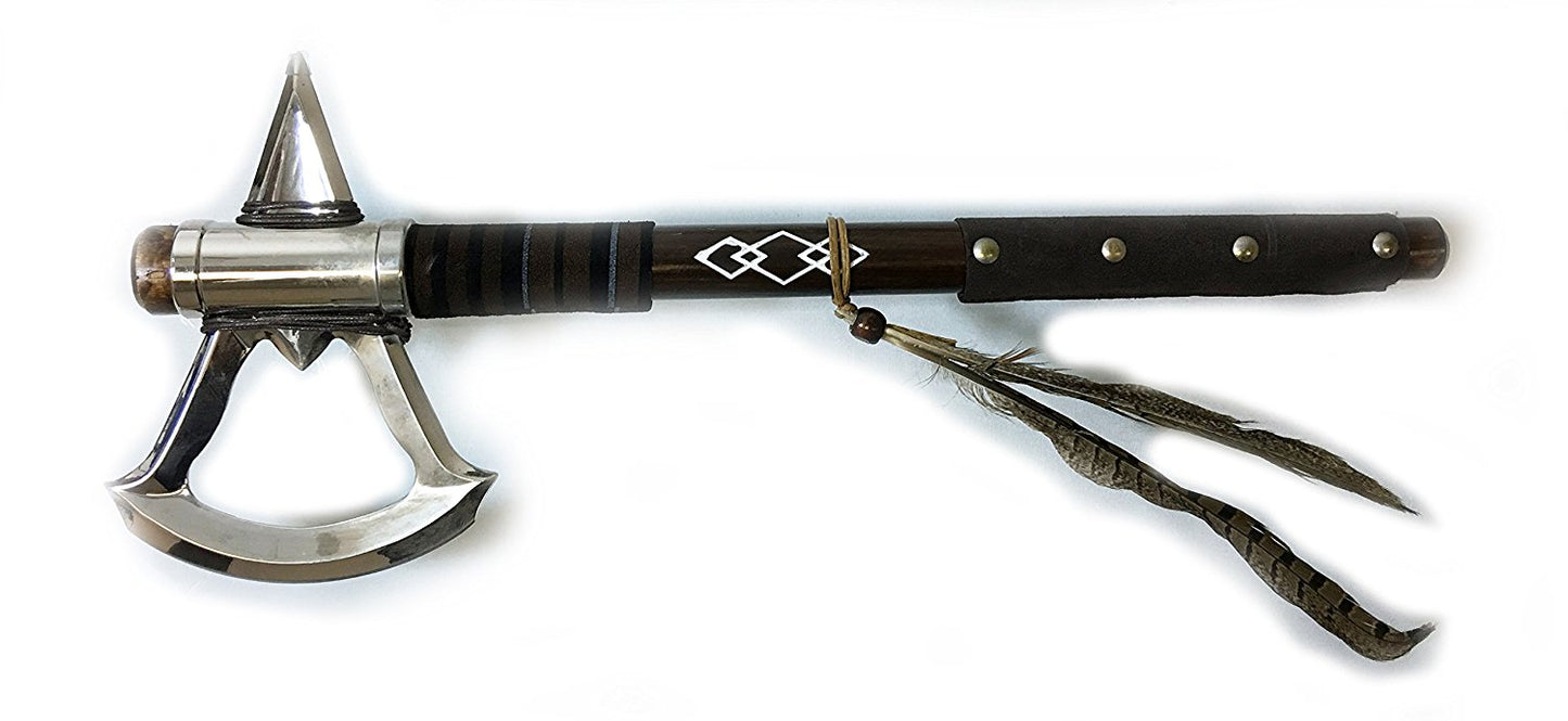 17.5" Battle Axe of Assassin's Creed 3 Video Game Tomahawk Connor's Heavy Axe