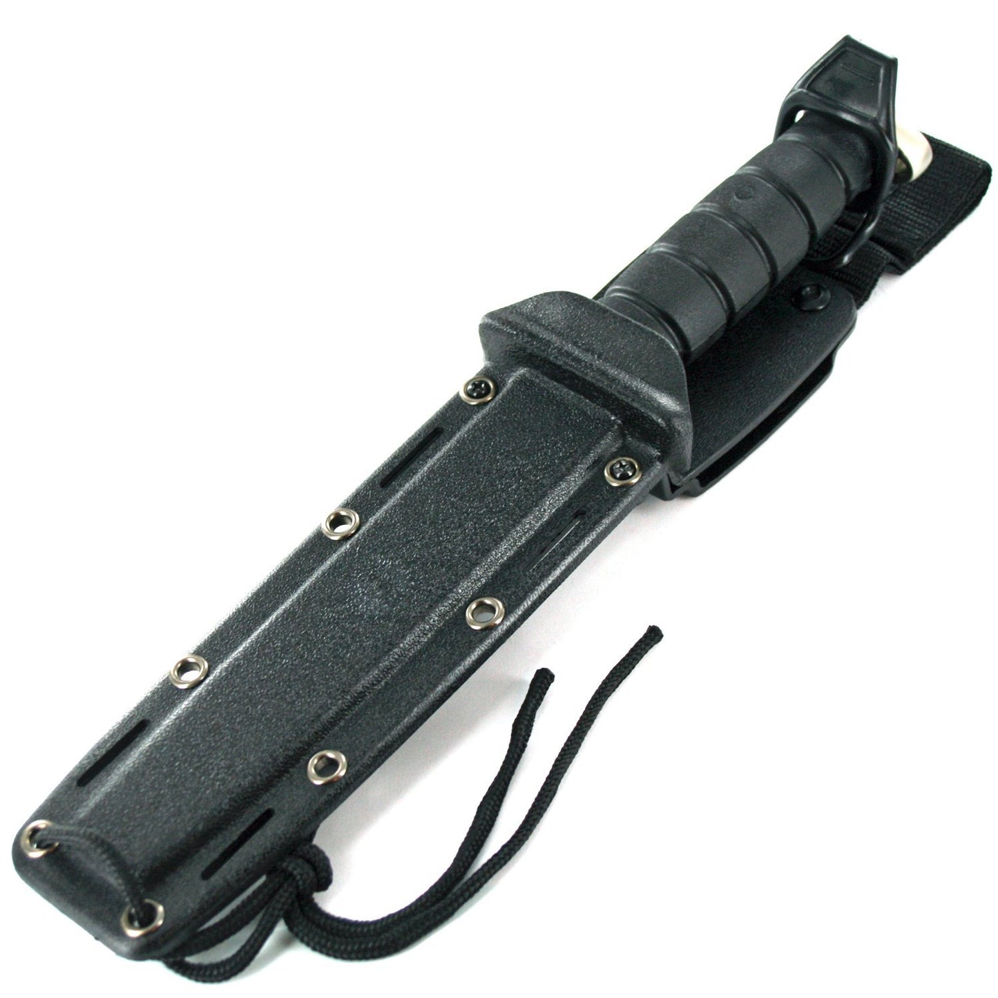 Ace Martial Arts Supply Vietnam War Serrated Bowie Knife and Molded Sheath