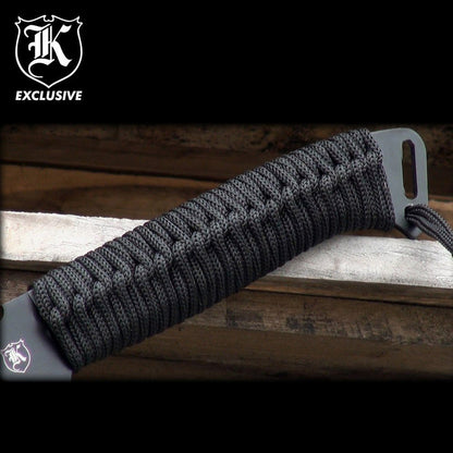 27" Full Tang Black Blade Fantasy Ninja Sword w/ Sheath