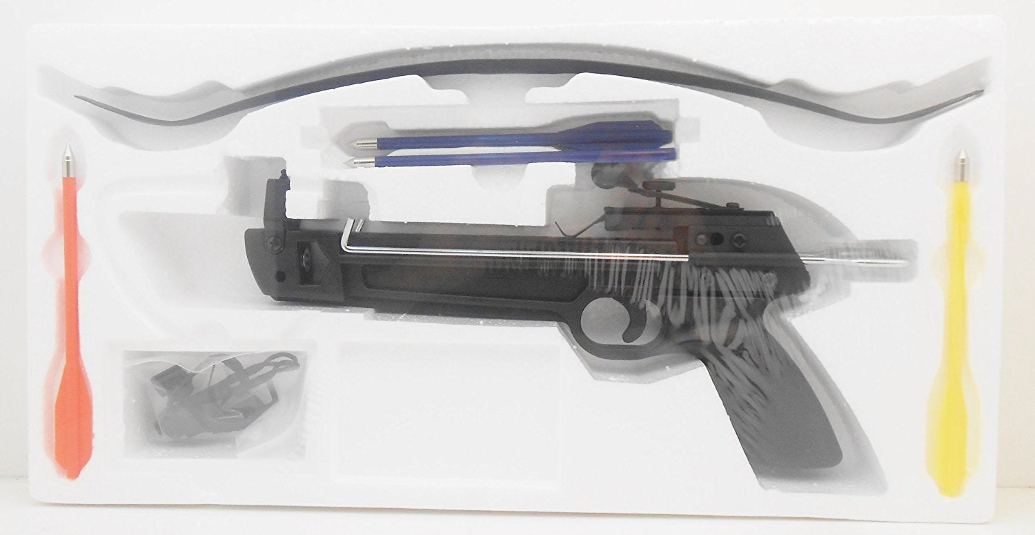 50 lb. Mini Crossbow Pistol Hand Held Gun Archery Hunting Cross Bow w/ –