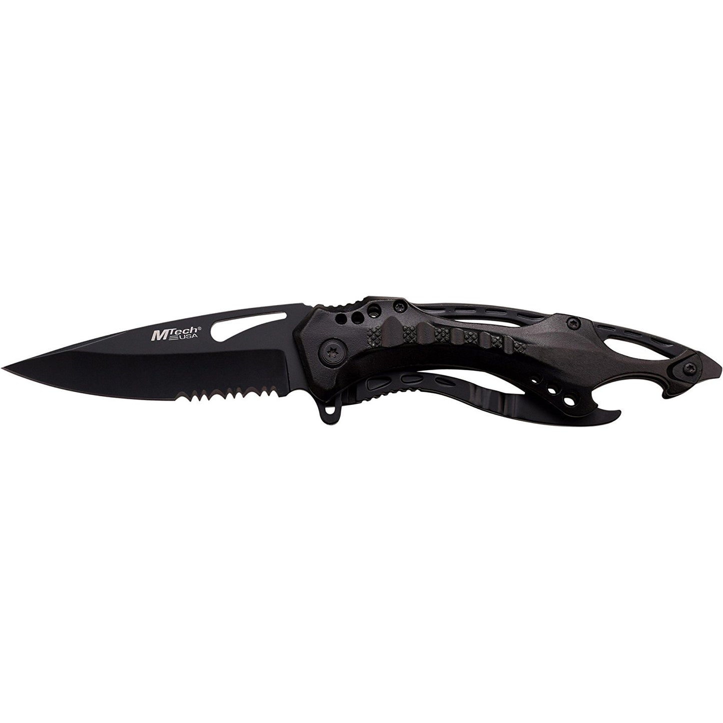 MTech USA Ballistic MT-A705 Series Spring Assist Folding Knife, 4.5-Inch Closed