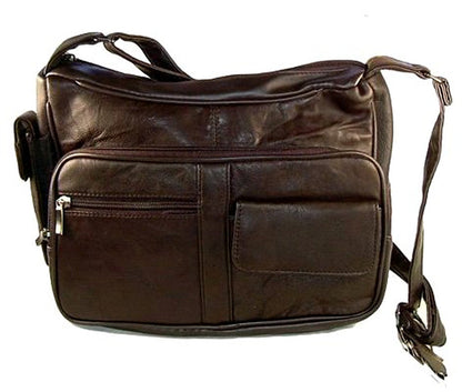 Genuine Leather Handbag Purse with color matching coin purse P&P Inc.