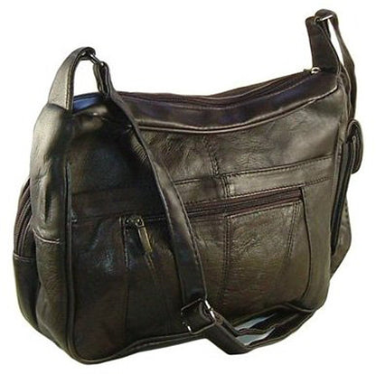 Genuine Leather Handbag Purse with color matching coin purse P&P Inc.