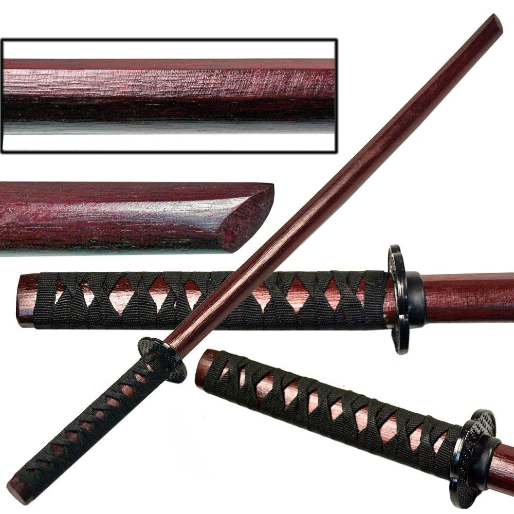 Ace Martial Arts Supply Kendo Wooden Bokken Practice Samurai Katana Sword, 40-Inch