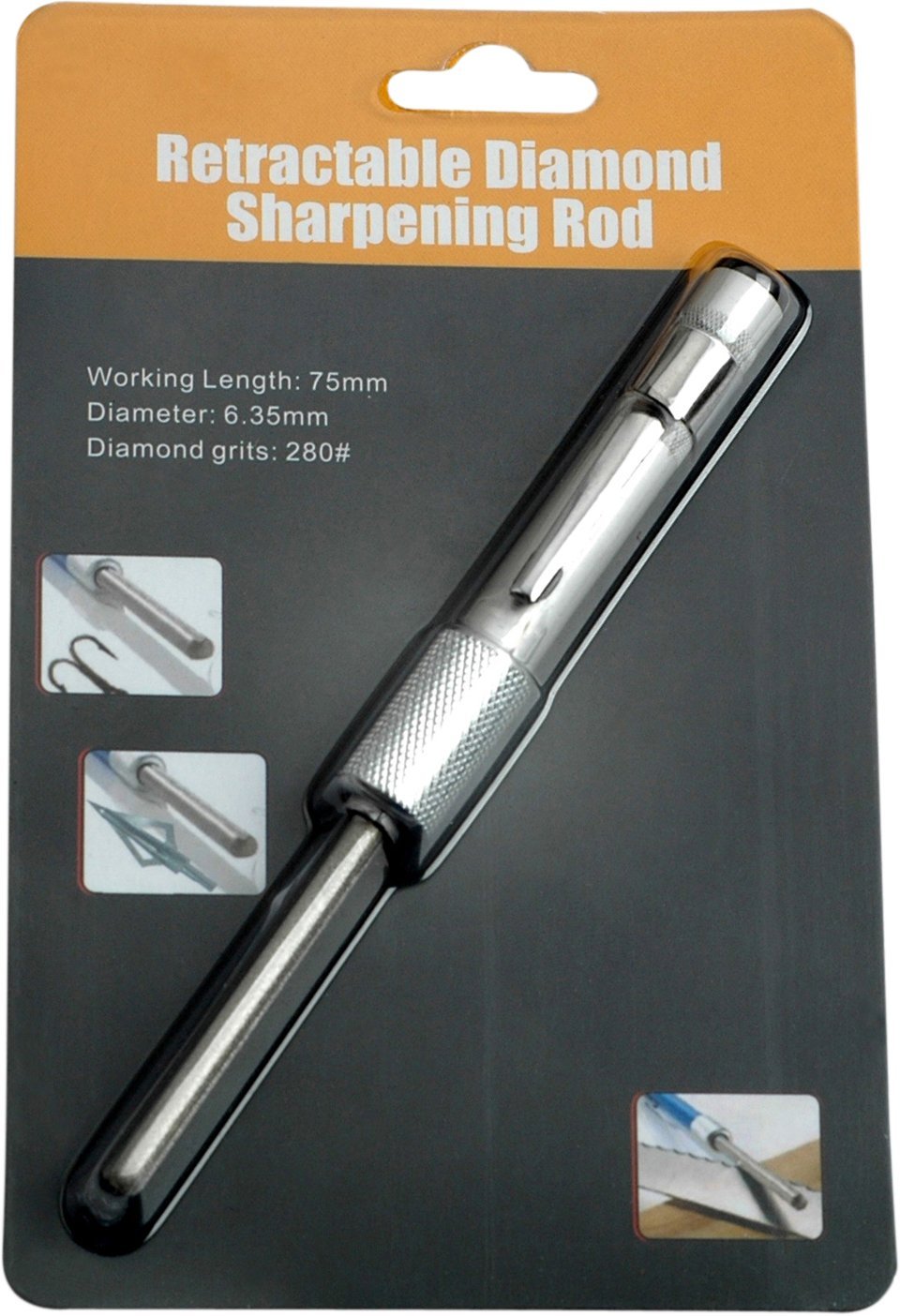 BladesUSA Pk-2097S Knife Sharpener, 3.5-Inch Closed