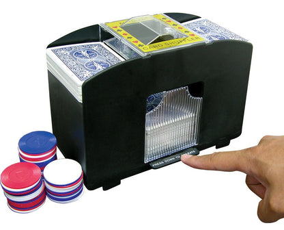 Deluxe 4 Deck Card Shuffler by Brybelly