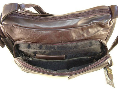 Genuine Leather Handbag Purse with color matching coin purse P&P Inc.