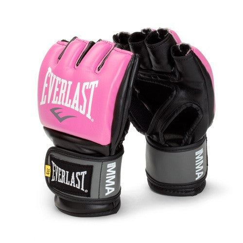 Everlast Pro Style Grappling MMA Gloves - Small/Medium - Pink - SparringGearSet.com