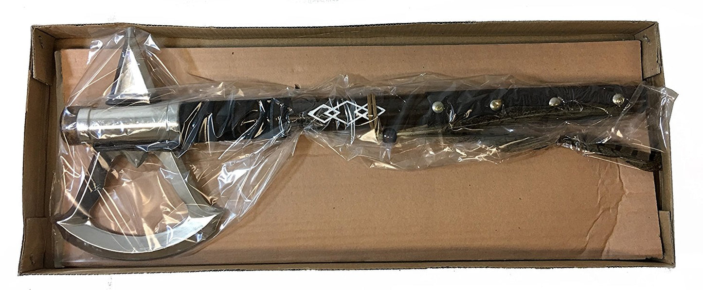 17.5" Battle Axe of Assassin's Creed 3 Video Game Tomahawk Connor's Heavy Axe