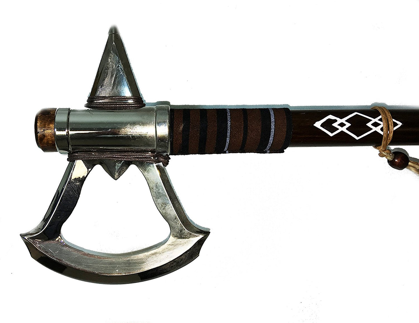 17.5" Battle Axe of Assassin's Creed 3 Video Game Tomahawk Connor's Heavy Axe