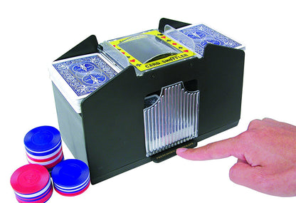 Deluxe 4 Deck Card Shuffler by Brybelly