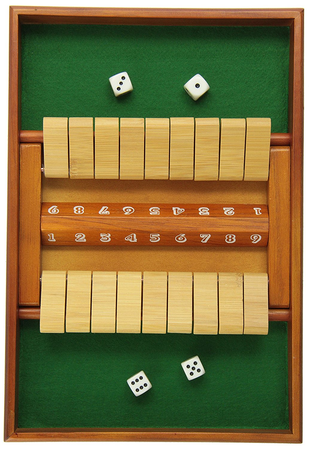 Double Sided 9 Number Shut The Box