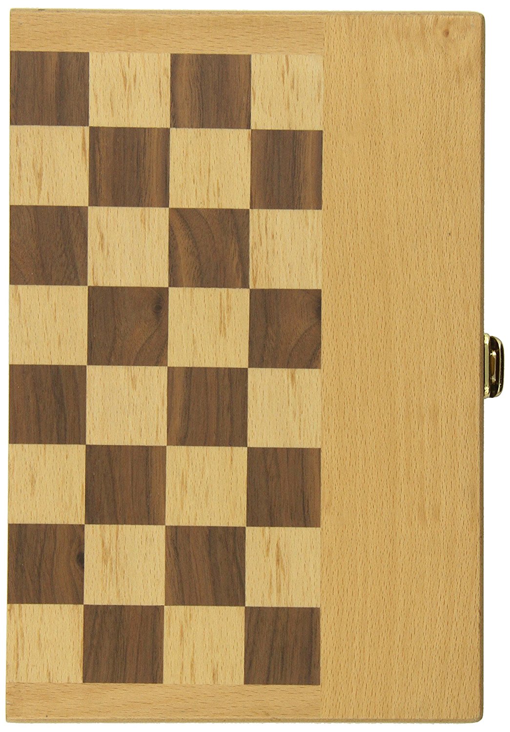 Recreational Chess & Shut The Box Strategy Game Set, White/Brown