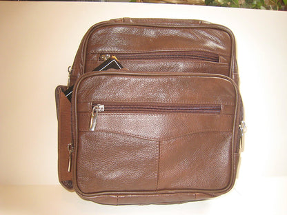 Shoulder Bag Leather--Brown--3751BR