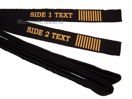 Custom Embroidery Belt - SparringGearSet.com - 1