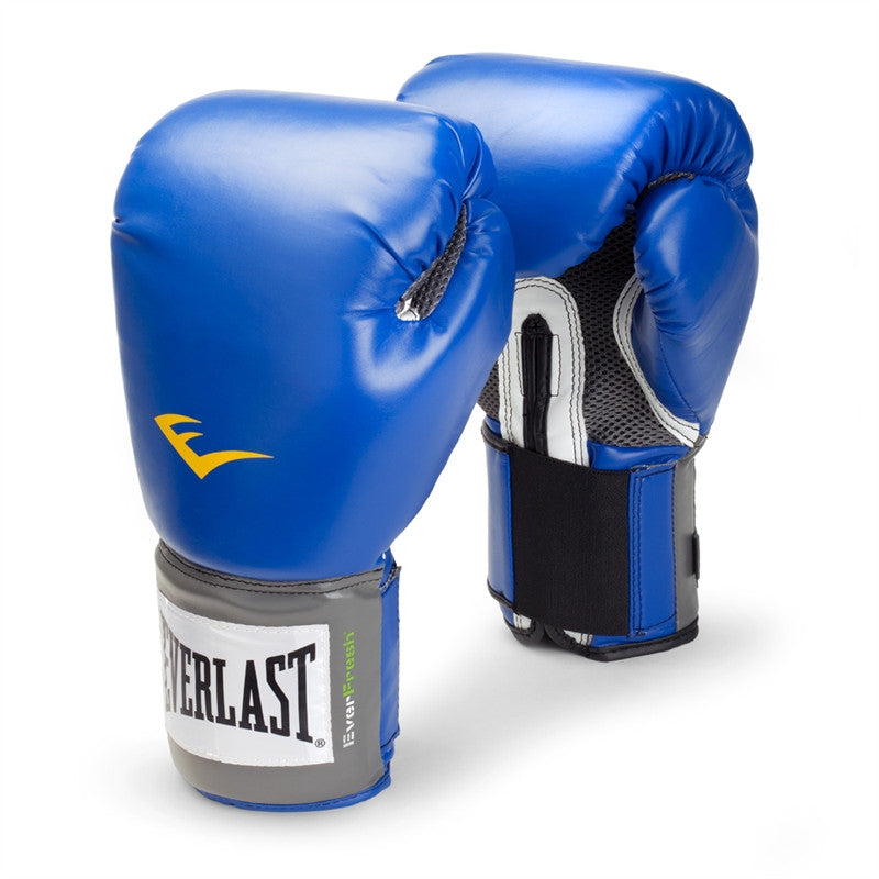 Pro Style Training Gloves - Blue - 14 oz - SparringGearSet.com