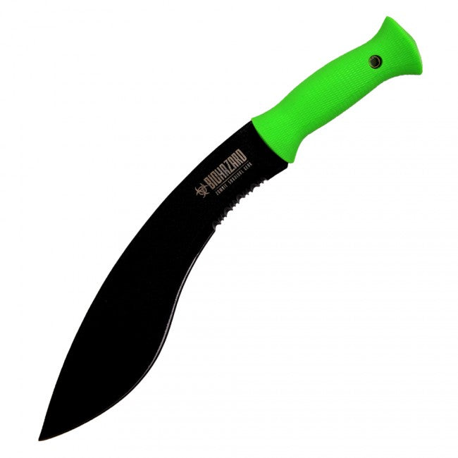 15.5" Full Tang Combat Kukuri Rubber Handle With Sheath
