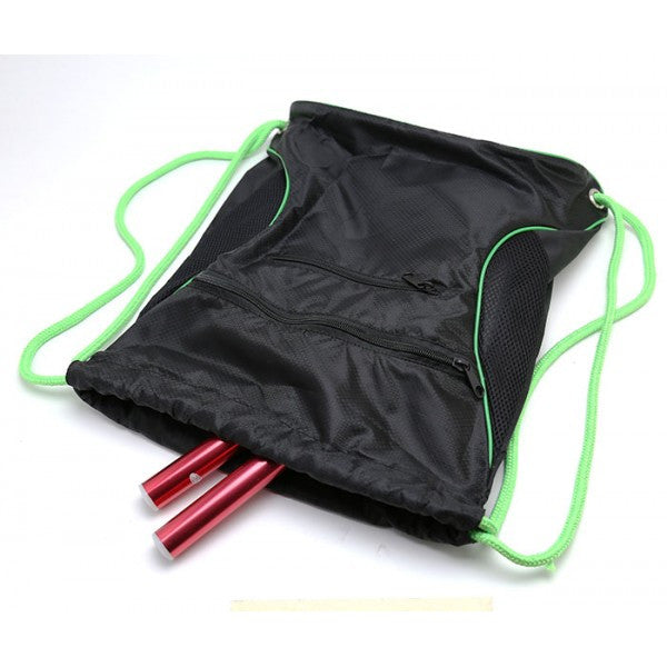 Deluxe Drawstring Sackpack -Backpack Gym Bag