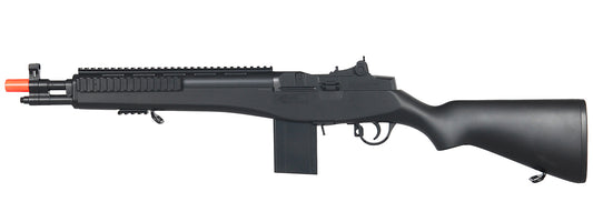 DOUBLE EAGLE M305F M14 SPRING POWERED RIFLE (COLOR: BLACK)