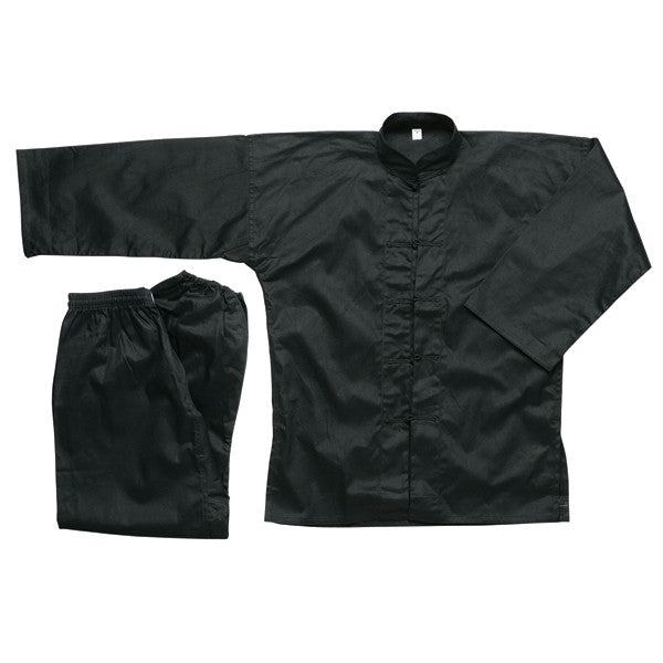 Black Kung Fu Uniform - SparringGearSet.com - 1