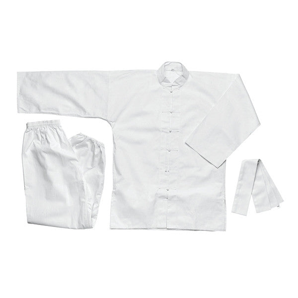 White Kung Fu Uniform - SparringGearSet.com - 1