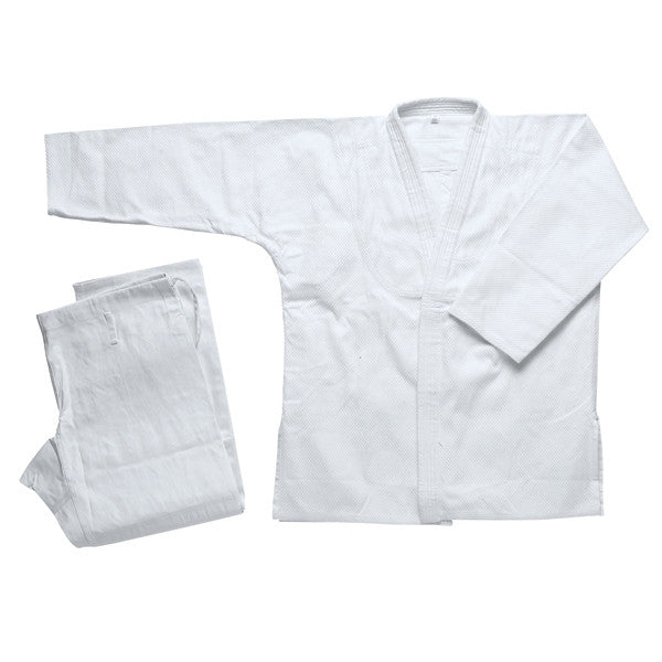White Jiu Jitsu Uniform - SparringGearSet.com - 1