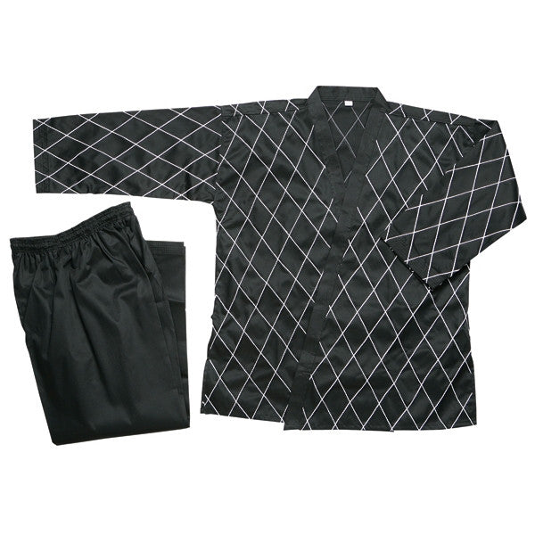 Hapkido Uniform - Black w/ White Stitching - SparringGearSet.com - 2