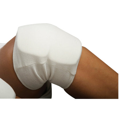 White Cloth Knee Pad - SparringGearSet.com - 2