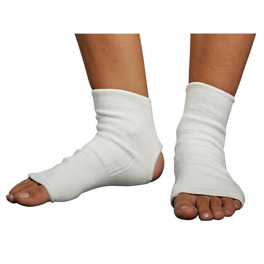White Cloth Ankle Guard - SparringGearSet.com - 1