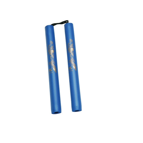 Nunchaku, Foam Cord Blue - SparringGearSet.com