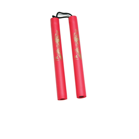 Nunchaku, Foam Cord Red - SparringGearSet.com