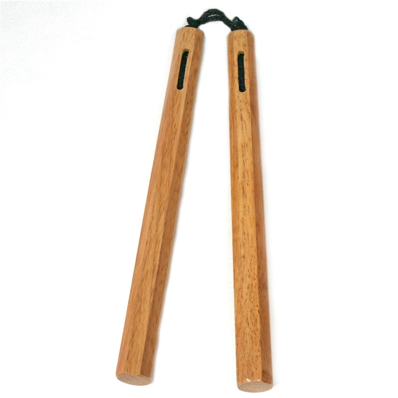 Nunchaku Cord Wood Octagon - SparringGearSet.com - 2