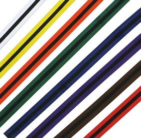 Black Stripe Color Belt - SparringGearSet.com - 1