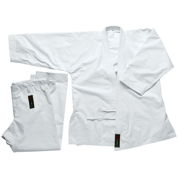 Wacoku 14 oz Super Heavy Weight Karate Gi - White - SparringGearSet.com