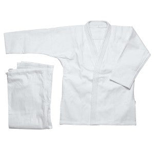 Double Weave Jujitsu Uniform, White
