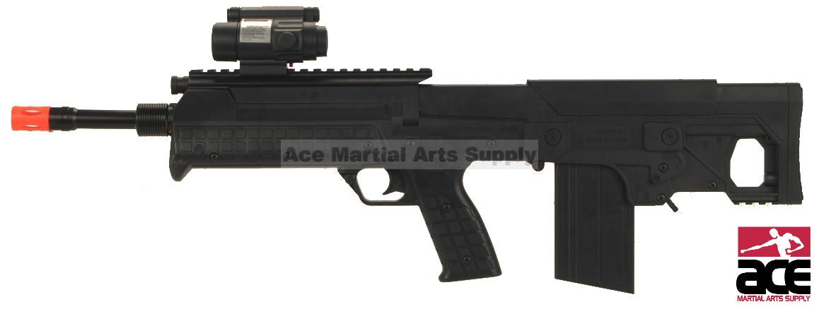 NEW RFB CARBINE BULLPUP SPRING AIRSOFT GUN SNIPER RIFLE 6mm BB w/ LASER SIGHT