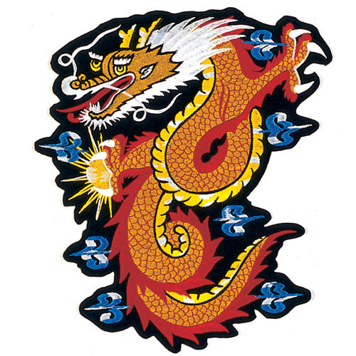 11" GOLDEN DRAGON PATCH - SparringGearSet.com